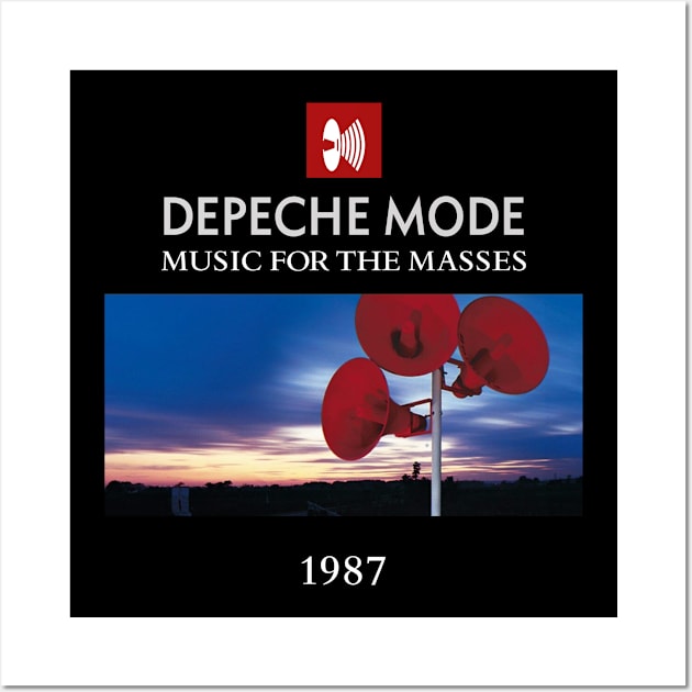 Depeche Mode: Music for the Masses, 1987 Wall Art by Arnsugr